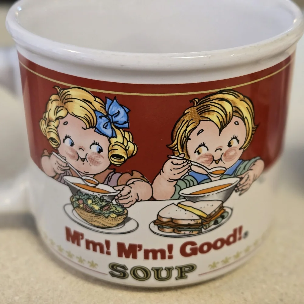 Campbell's kids mugs set of 4 Vintage season scenes